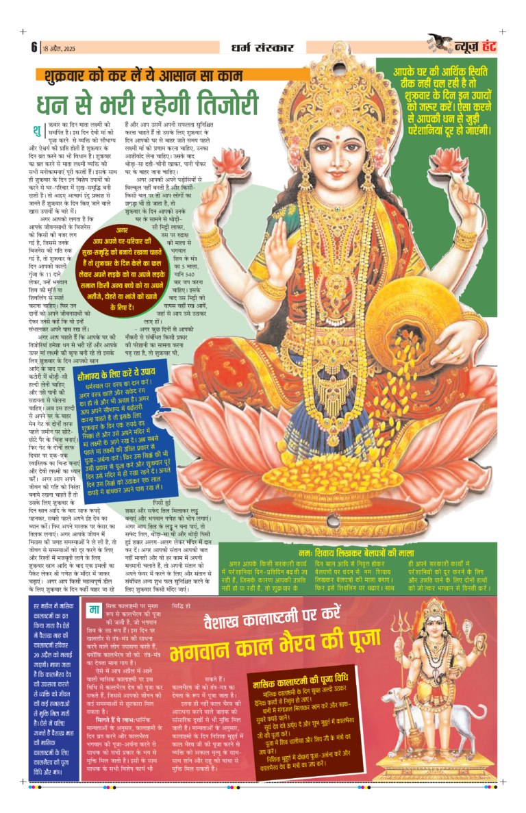 News Hunt Daily Evening E-Paper 18-04-2025 Page 6