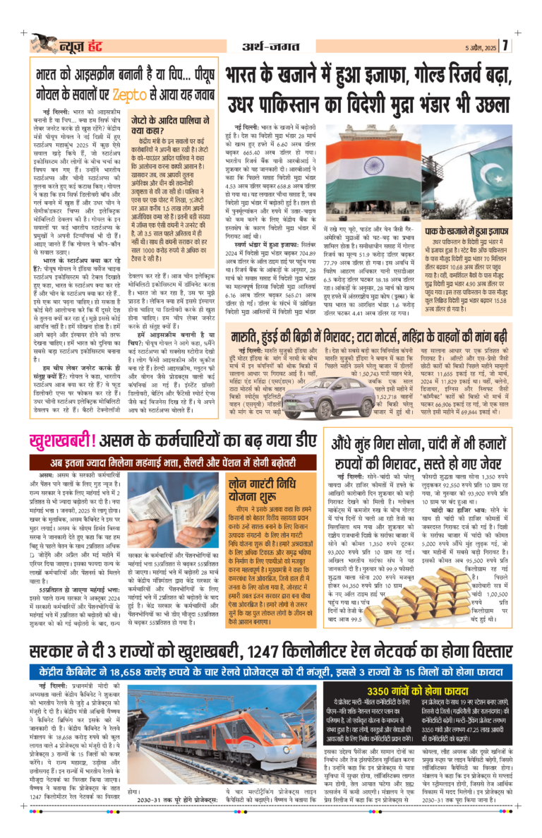 News Hunt Daily Evening E-Paper 05-04-2025 Page 7