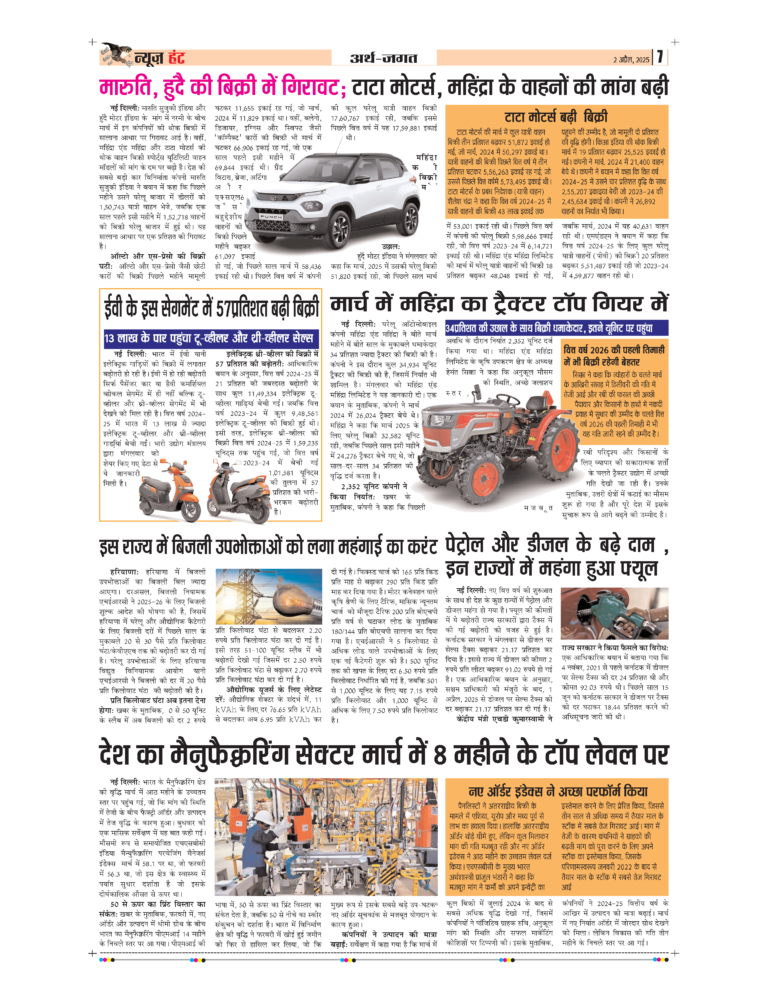 News Hunt Daily Evening E-Paper 02-04-2025 Page 7