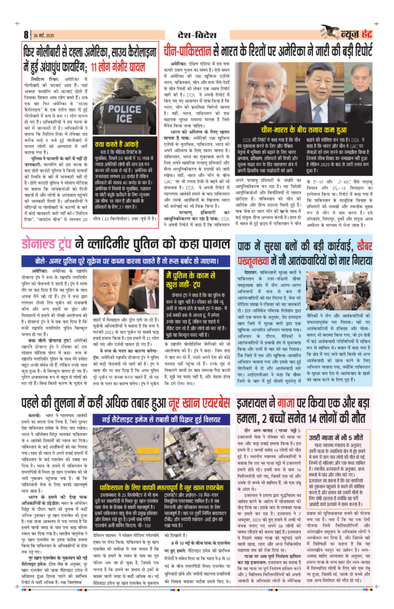 News Hunt Daily Evening E-Paper 26-05-2025 Page 8