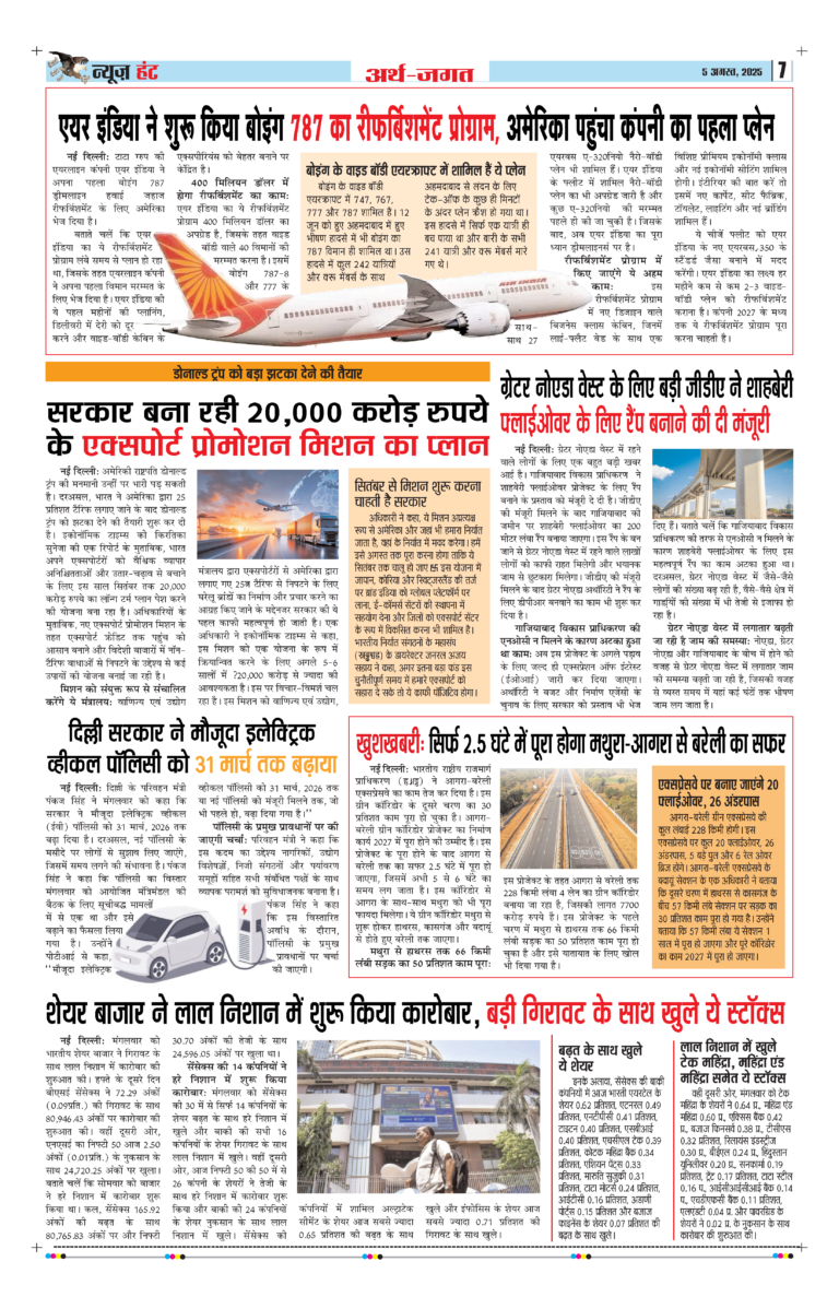 News Hunt Daily Evening E-Paper 05-08-2025 Page 7
