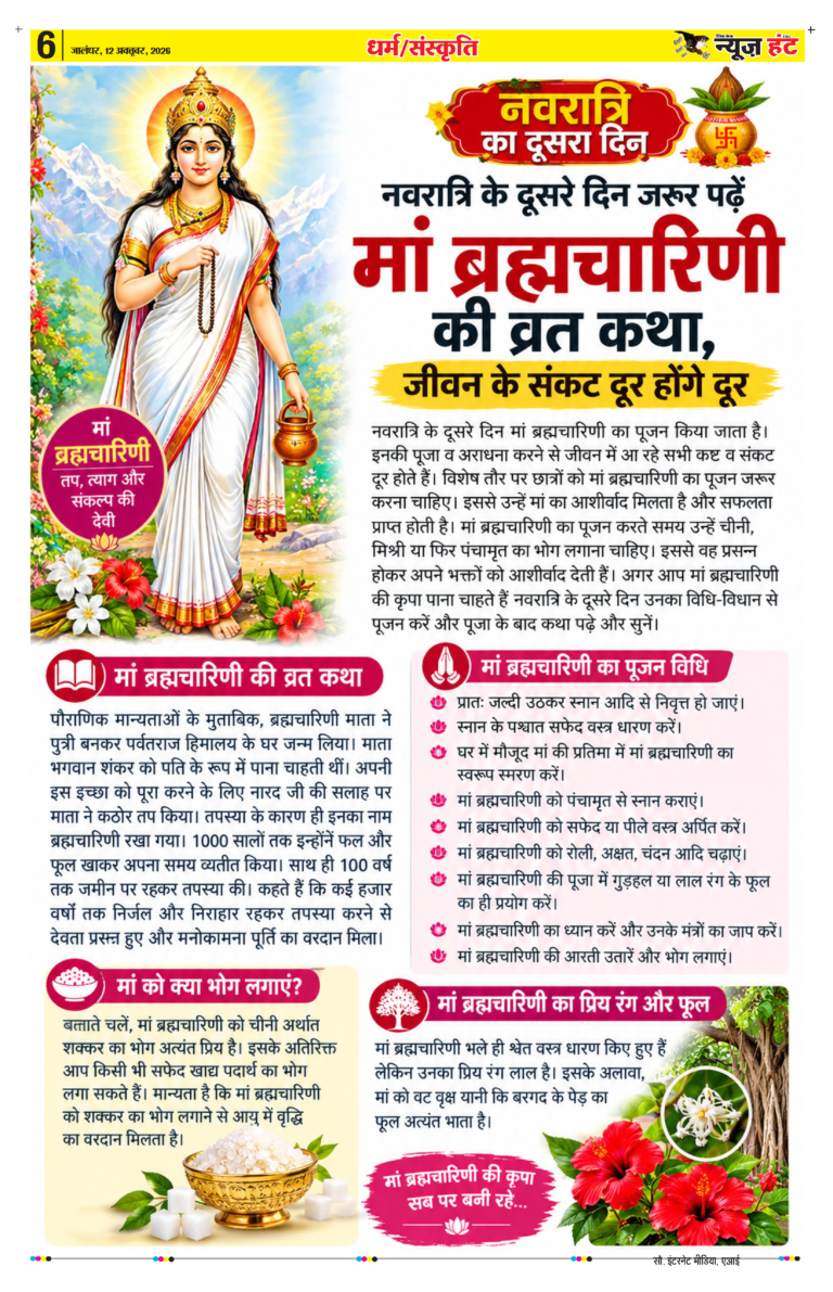 News Hunt Daily Evening E-Paper 12-10-2026 Page 6